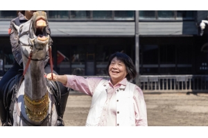 著名作家畢淑敏：新疆古生態(tài)園，值得來(lái)！