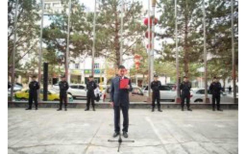 慶賀祖國70華誕，野馬集團(tuán)舉行升旗儀式！